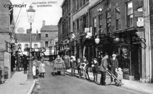 Sherborne, Half Moon Street c1900