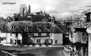 Corfe Castle, c1950