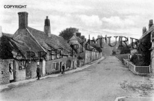 Corfe Castle, the Village c1900
