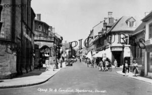 Sherborne, Cheap Street and Conduit c1960