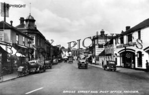 Andover, Bridge Street and Post Office c1930