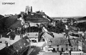 Corfe Castle, c1905
