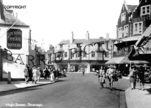 Swanage, High Street c1930