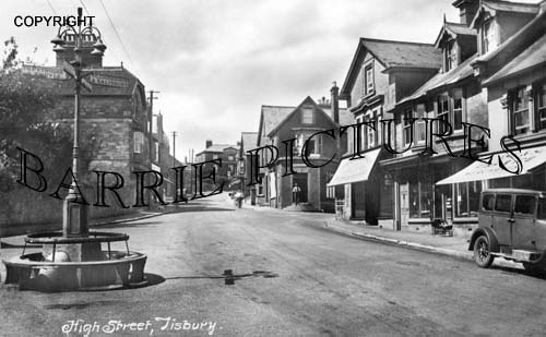 Tisbury, High Street c1930