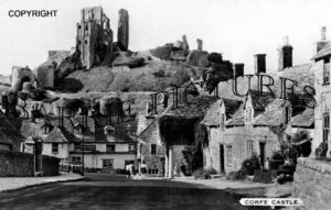 Corfe Castle, c1950