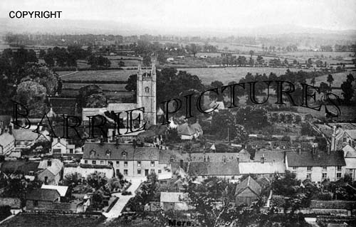 Mere, Village c1900
