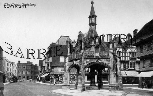 Salisbury, The Cross c1906