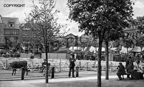 Salisbury, Market Place c1910