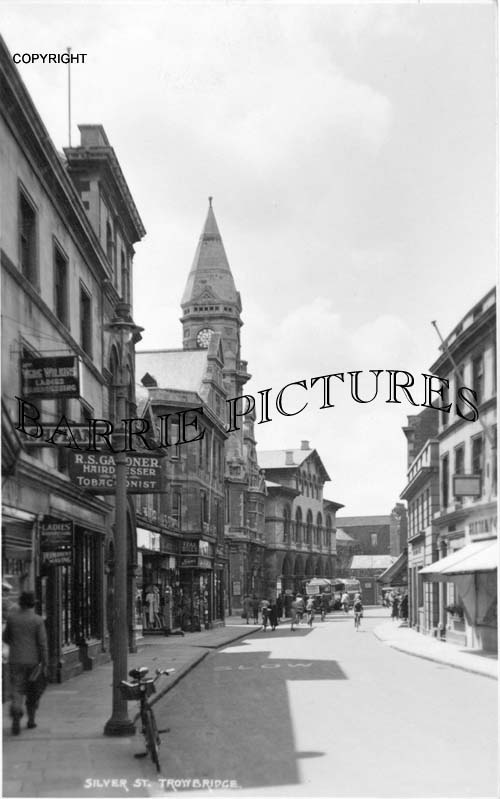 Trowbridge, Silver Street c1945