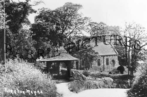 Kington Magna, Church c1900