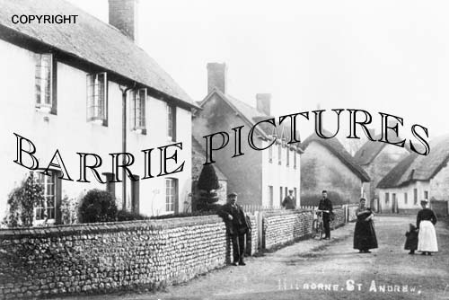 Milborne St Andrew, Village c1900