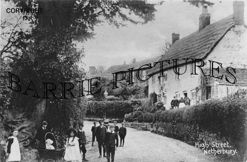 Netherbury, High Street c1900