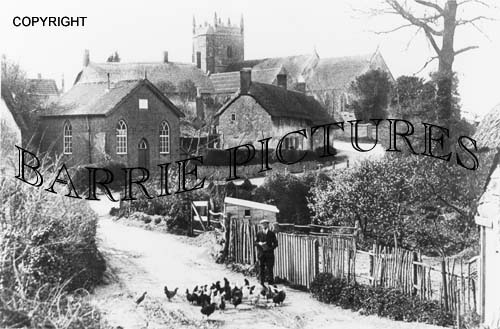 Okeford Fitzpaine, The Village c1920