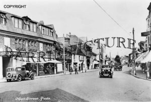 Poole, High Street c1935