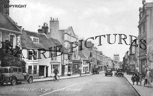 Ddorchester, High West Street c1940