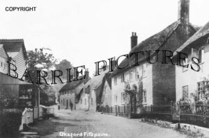 Okeford Fitzpaine, Village c1905