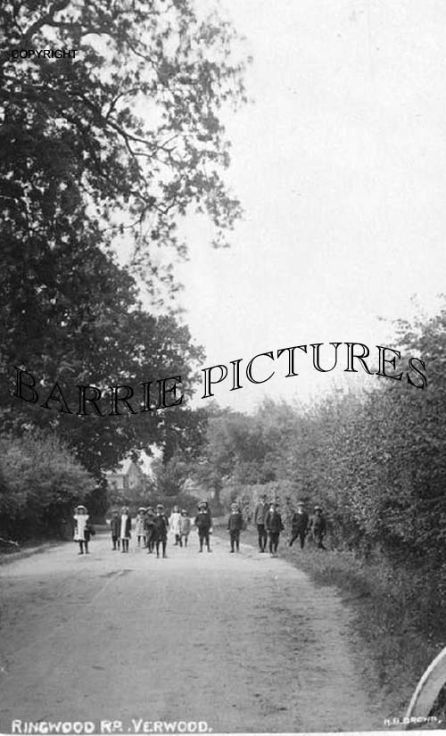 Verwood, Ringwood Road c1890