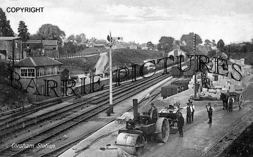 Corsham, The Station c1910