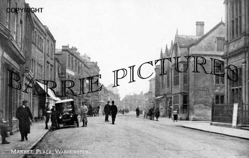 Warminster, Market Place c1920