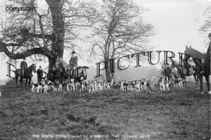 Stinsford, South Dorset Hunt the Opening Meet c1920