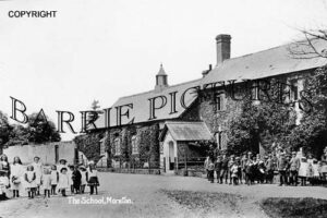 Moreton, School c1900