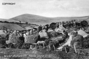 West Lulworth, Farm Yard c1900