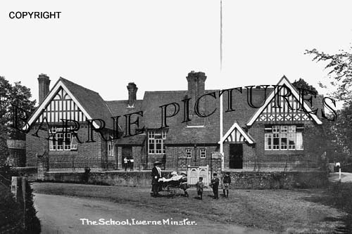 Iwerne Minster, School c1920