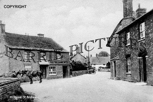 Milborne St Andrew, Village c1915