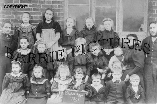Okeford Fitzpaine, School Class of 1895