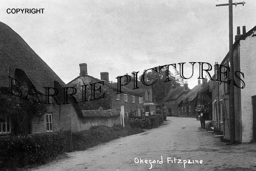 Okeford Fitzpaine, the Village c1910