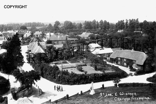 Okeford Fitzpaine, St Loe and Wistaria c1930