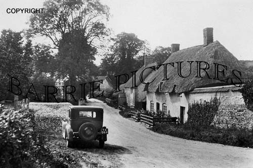 Piddletrenthide, Church Lane c1930