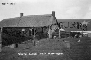 Osmington, White Horse from Osmington c1910