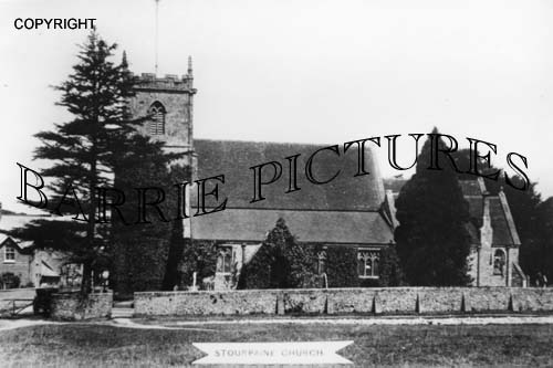 Stourpaine, Church c1920
