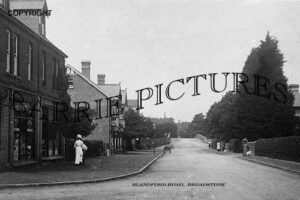 Broadstone, Blandford Road c1900