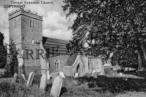 Tarrant Keynston, Church c1910