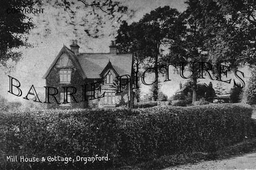 Organford, Mill House and Cottage c1900
