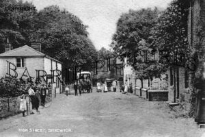 Shrewton, High Street c1900