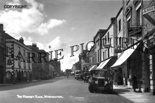 Warminster, The Market Place c1945