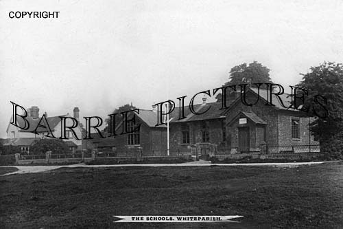 Whiteparish, The Schools c1920