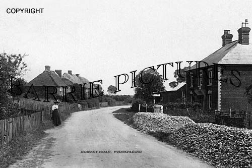 Whiteparish, Romsey Road c1900