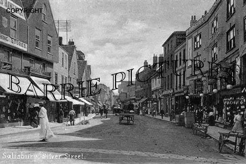 Salisbury, Silver Street c1905