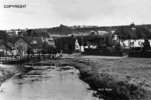 West Dean, Village c1920