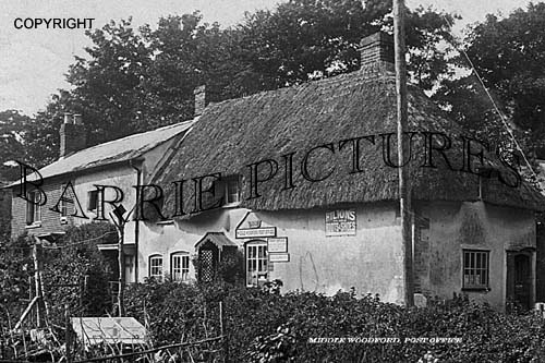 Middle Woodford, Post Office c1910