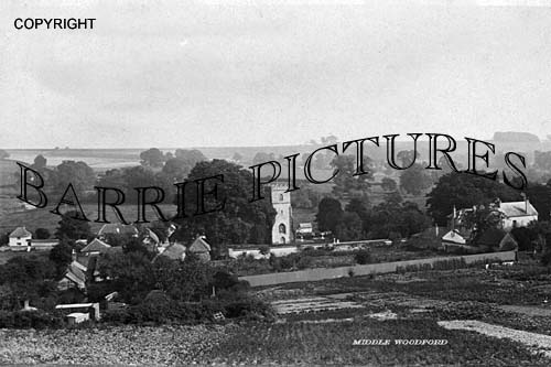 Middle Woodford, Village c1910