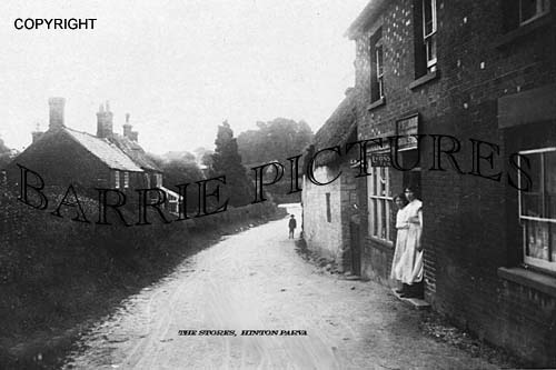 Hinton Parva, Village Store c1900