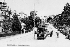 Boscombe, Christchurch Road c1900