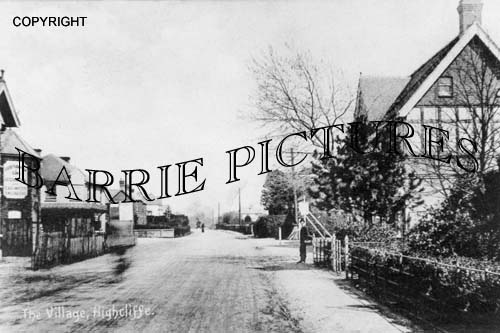 Highcliffe, Village c1900