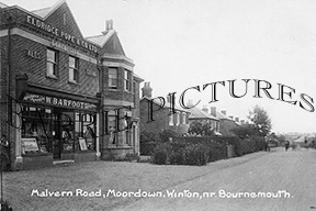Moordown, Malvern Road c1910