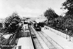 Parkstone, Station c1910